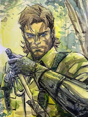 This is the Avatar Image for the Naked Snake/Big Boss (Metal Gear Solid 3: Snake Eater) [17.] AI Voice and Text to Speech Generator